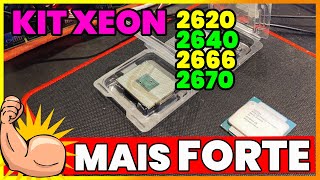 QUAL O XEON MAIS FORTE  XEON 2620  2640 2666 OU XEON 2670 [upl. by Dominik568]