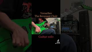 Versailles therevenantchoir guitarsolo guitarcover ギター [upl. by Ade319]