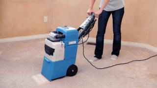 How To Deep Clean A Carpet with a Carpet Cleaner and Gloves Off Carpet Shampoo [upl. by Hsur]