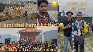 First time in Nepal Pokhara Moto Enduro Championship 2024 race day resunga riders [upl. by Vierno]