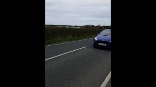 Fiesta ST Milltek backbox delete flyby [upl. by Notsirk695]