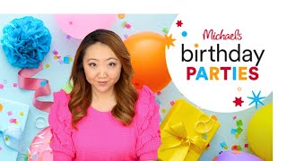 Michaels Hosts Kids Birthday Parties amp Crafting Events [upl. by Novihc]