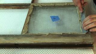 HowTo Apply Allback Linseed Oil Window Glazing Putty [upl. by Aohk498]