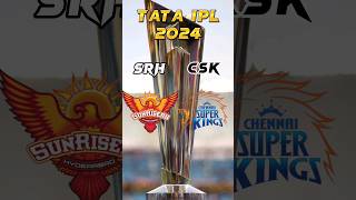 CSK VS SRH IPL 2024 COMPARISON ipl cskvssrh srhvscsk [upl. by Hannus]