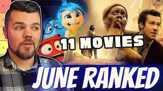 June 2024 Movies RANKED Tier List [upl. by Eleni673]