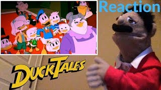 DuckTales Season 3 Episode 2 Quack Pack Reaction Puppet Reaction [upl. by Amitaf965]