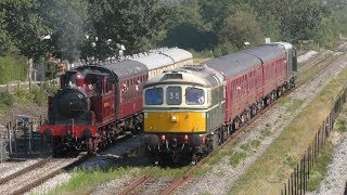 Buckinghamshire Railway Centre 50th Anniversary wrailtour  25819 [upl. by Ebony]