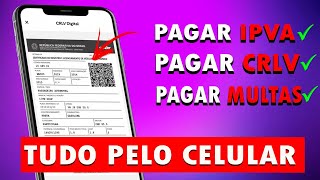 Como pagar o IPVA do veículo CARRO OU MOTO sem imprimir boleto pelo celular  IPVA 2024 [upl. by Naesar674]