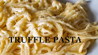 TRUFFLE PASTA  EASY RECIPE  SHIELA MARIES KITCHEN [upl. by Idrahs116]