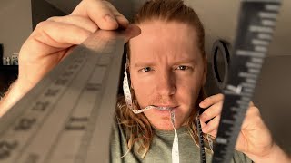 ASMR Tailor  Measuring You [upl. by Gayn]