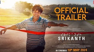 SRIKANTH Official Movie Review RAJKUMMAR RAO  SHARAD JYOTIKA ALAYA  TUSHAR HBHUSHAN KReview [upl. by Lerrej]