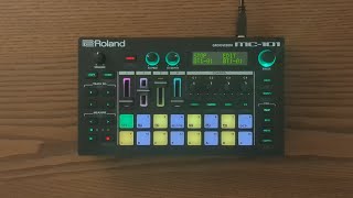 my first Roland MC101 set [upl. by Naxela]