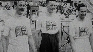 Gold and Silver but no Bronze  4x100m Relay  Athletics  Stockholm 1912 Olympic Games [upl. by Fiorenza456]