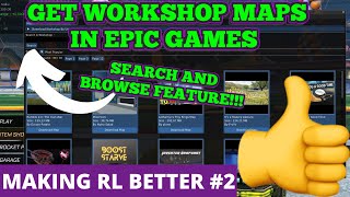 HOW TO PLAY WORKSHOP MAPS ON EPIC GAMES EXACTLY LIKE STEAM BEST AND EASIEST METHOD NO WORKAROUND [upl. by Balduin]