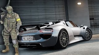 GTA IV 2015 Porsche 918 Spyder  Sound Mod  PlayerPed [upl. by Macgregor]