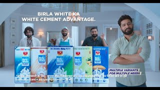 Birla White Wallcare Putty Putty Whitest Toh Deewarein brightest  Ft Vicky Kaushal [upl. by Everest22]