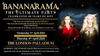 Bananarama London Palladium 3 amp 4 April 2024 [upl. by Alane882]