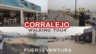 Corralejo amp Sand Dune Beach Walking Tour  Fuerteventura [upl. by Bernie298]