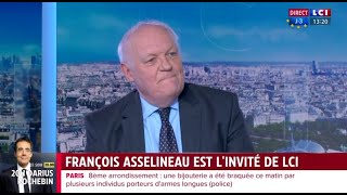 François Asselineau est l invité de LCI  Candidat aux élections européennes de 2024 [upl. by Basset]