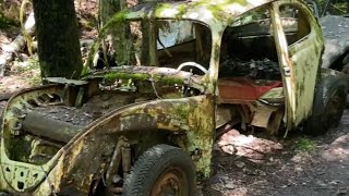 Ivanssons Car Scrap in Båstnäs y1956 [upl. by Cir]