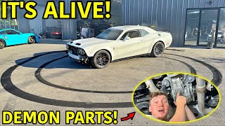 Rebuilding A Wrecked Hellcat Redeye Part 1 [upl. by Inman995]