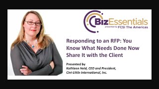 Responding to an RFP You Know What Needs Done Now Share It [upl. by Estes]