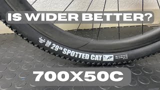 Are Wider Gravel Bike Tyres Any Good [upl. by Greiner239]