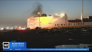 At least 4 fires reported on Grimaldi Group ships in recent years [upl. by Su]