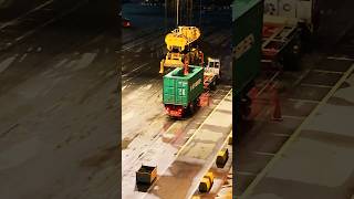 Loading 20ft container box for container vessel fyp foryou video viralshorts shortsasmr [upl. by Prentice]