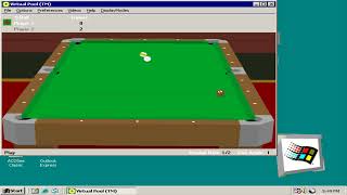 Virtual Pool for Windows 95 Celeris Inc 1995 [upl. by Noteloc]