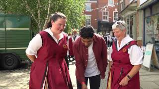 Introducing North West Morris dancing at Bromyard Folk Festival 2023  Chinewrde Morris [upl. by Bea]