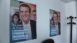 Francia Macron stacca Fillon al primo turno tallona la Le Pen [upl. by Llerret]