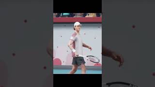 Berrettini Net Points ServeampVolley✌️ tennispoint tenniscourt tennistime gaming gameplay tennis [upl. by Iak499]