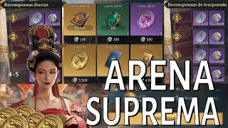 ARENA SUPREMA  F2P  5 MEDALLAS LEGENDARIAS POR SEMANA 🥇 [upl. by Epuladaug]