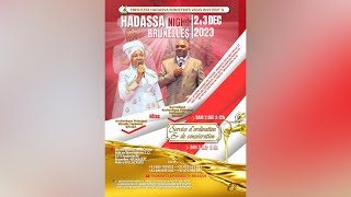 HADASSA NIGHT  03 DECEMBRE 2023 [upl. by Laks]