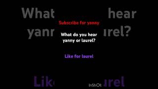 Yanny or laurel [upl. by Amatruda412]