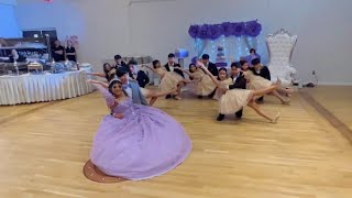 Coreografia tiempo de vals  15 años de Iveth Coreas [upl. by Anattar]