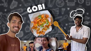 Cooking 🤩with SakilaNavanith  TULU VLOG Home made gobi😱 trending viral comedy dailyvlog [upl. by Higginbotham369]