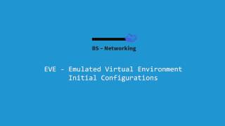 EVENG  Initial Installation and Configs [upl. by Anelehs992]