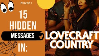 LOVECRAFT COUNTRY Ep 1 HIDDEN Messages lovecraftcountry hbo hplovecraft [upl. by Ennagroeg]