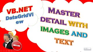 VBNET DataGridView  Master Detail With Dynamic Images and Text [upl. by Debbie572]