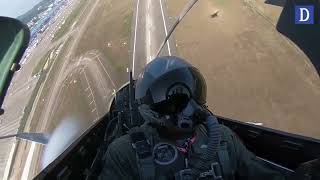 China mein jari Air Show mein Pakistani tayaray JF17 Thunder ka shandar flypast [upl. by Regazzi621]