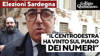 Elezioni in Sardegna la destra perde ma lanalisi del voto è surreale quotVinto sul piano dei numeriquot [upl. by Edgard473]