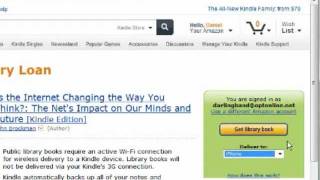 Download Library eBooks to a Kindle [upl. by Tena]