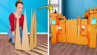 Fantastische kartonnen knutsels 📦✂️😍 Recycling en doehetzelfideeën voor slimme ouders 🏰 [upl. by Cardon]