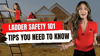 Ladder Safety 101  Essential Ladder Safety Tips You Need to Know [upl. by Eecyac334]