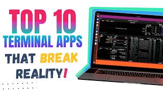 Top 10 INSANE Linux Terminal Applications You Should Be Using Command Line Sorcery [upl. by Eeleimaj]