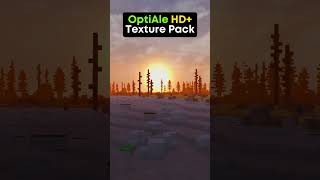 OptiAle HD ☀️ Texture Pack  Minecraft Bedrock [upl. by Doownil]