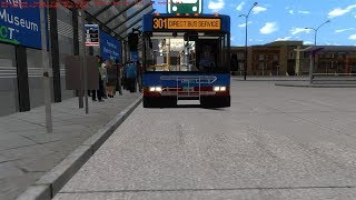 OMSI 2 Express Route 301 With A Gillig Advantage LF [upl. by Bishop637]