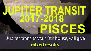 JUPITER TRANSIT IN 20172018 FOR PISCESMEEN RASHI GURU GOCHAR  Peyarchi MOON SIGN PREDICTIONS [upl. by Menell558]